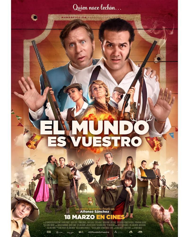 Cartel de presentación de "El mundo es vuestro", la nueva película de Alfonso Sánchez. (Fuente: